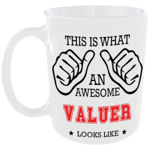 This is what an awesome Valuer looks like - gift mug