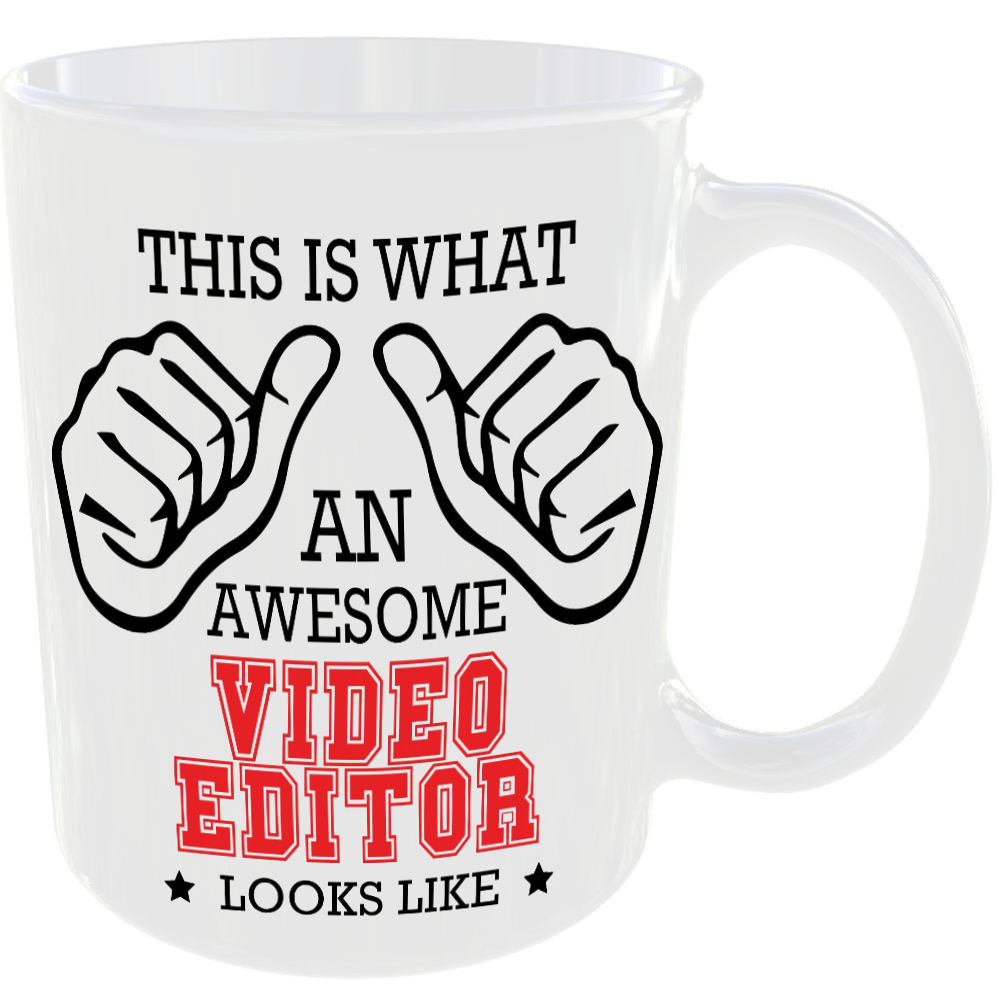 This is what an awesome Video Editor looks like - gift mug - Image 2