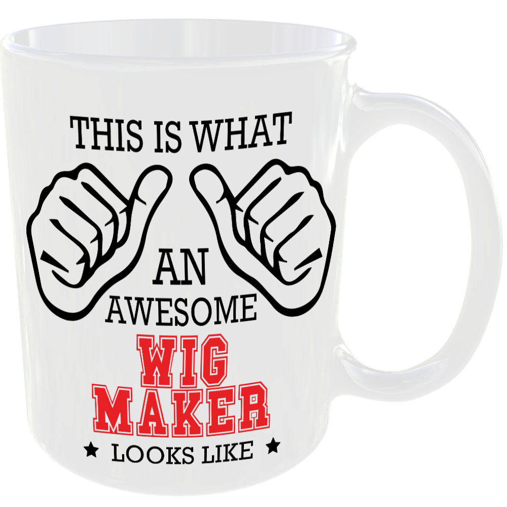 This is what an awesome Wig Maker looks like - gift mug - Image 2