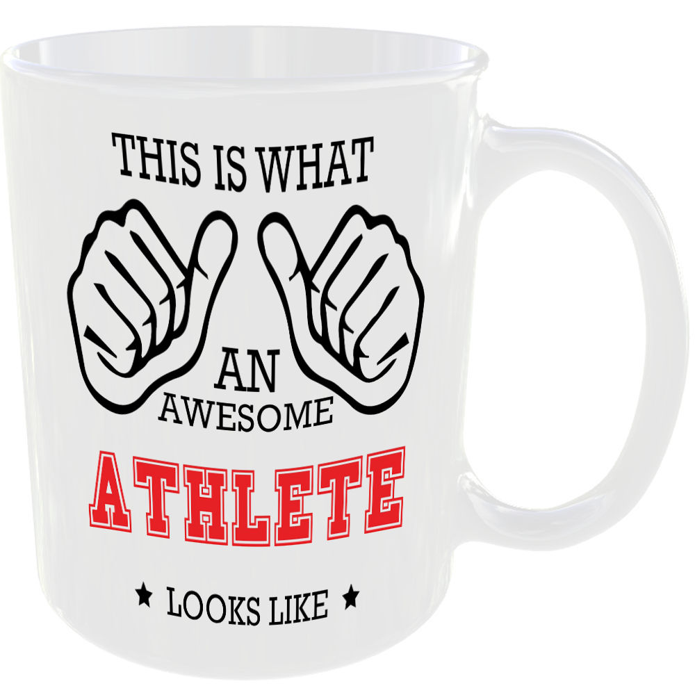 This is what an awesome Athlete looks like - gift mug - Image 2
