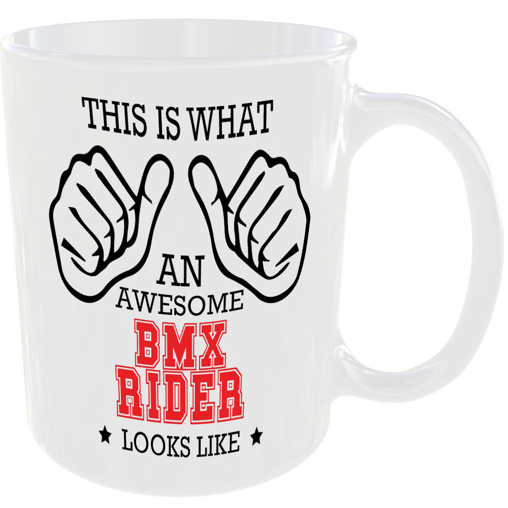 This is what an awesome BMX Rider looks like - gift mug - Image 2
