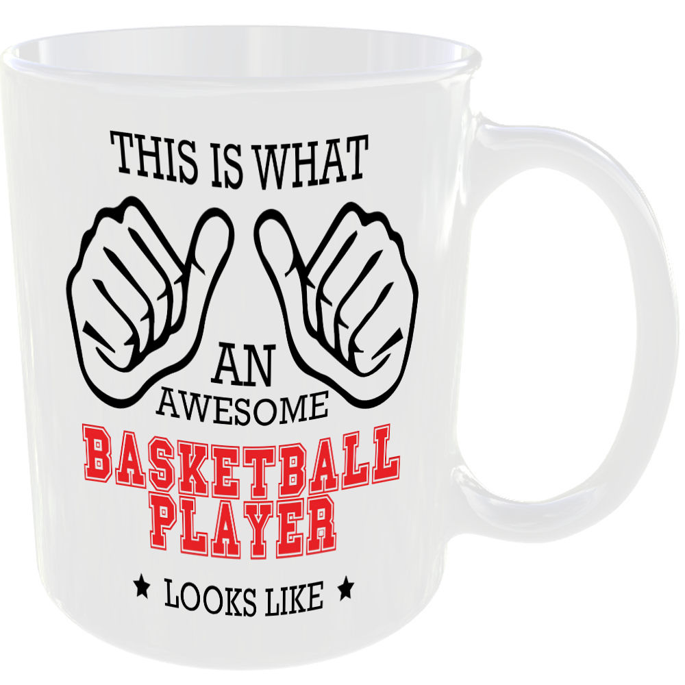 This is what an awesome Basketball Player looks like - gift mug - Image 2
