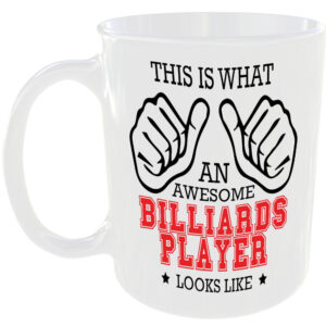 This is what an awesome Billiards Player looks like - gift mug