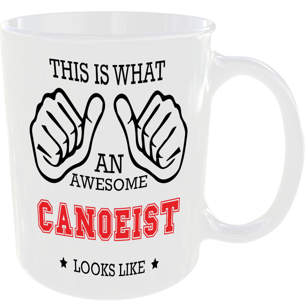 This is what an awesome Canoeist looks like - gift mug - Image 2