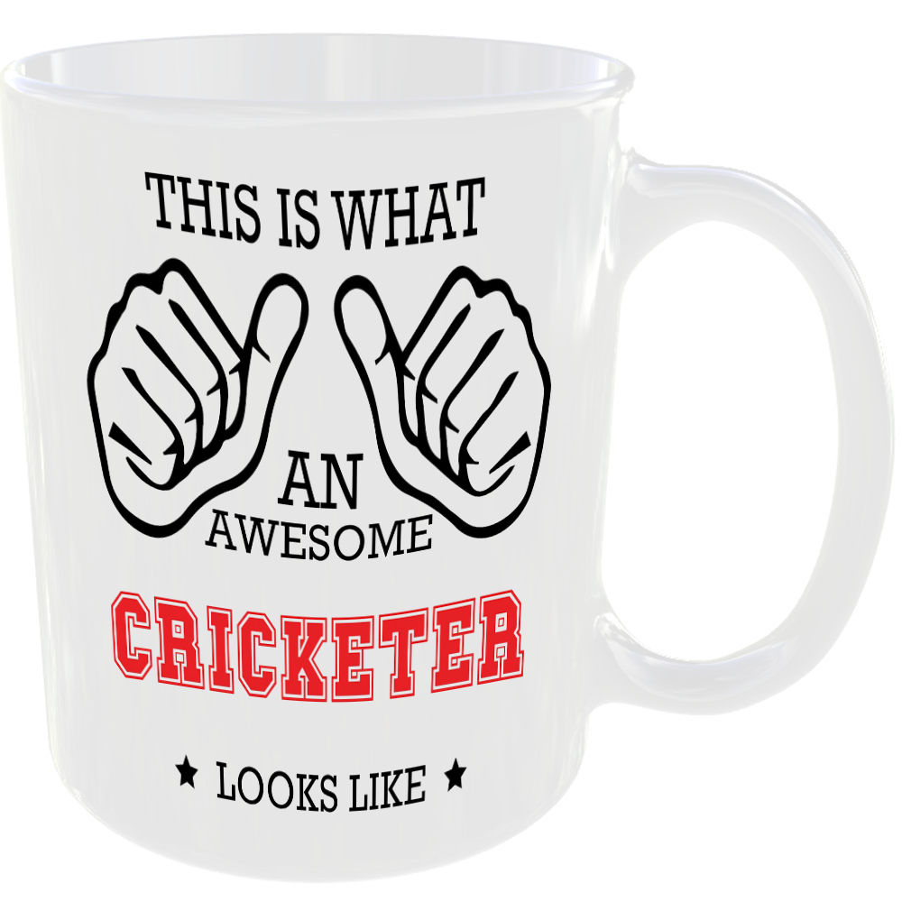 This is what an awesome Cricketer looks like - gift mug - Image 2