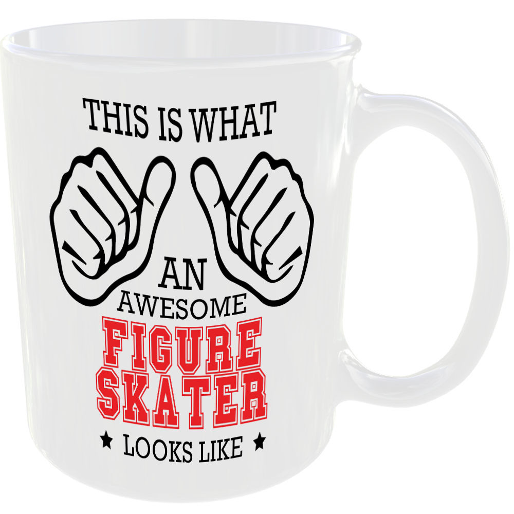This is what an awesome Figure Skater looks like - gift mug - Image 2