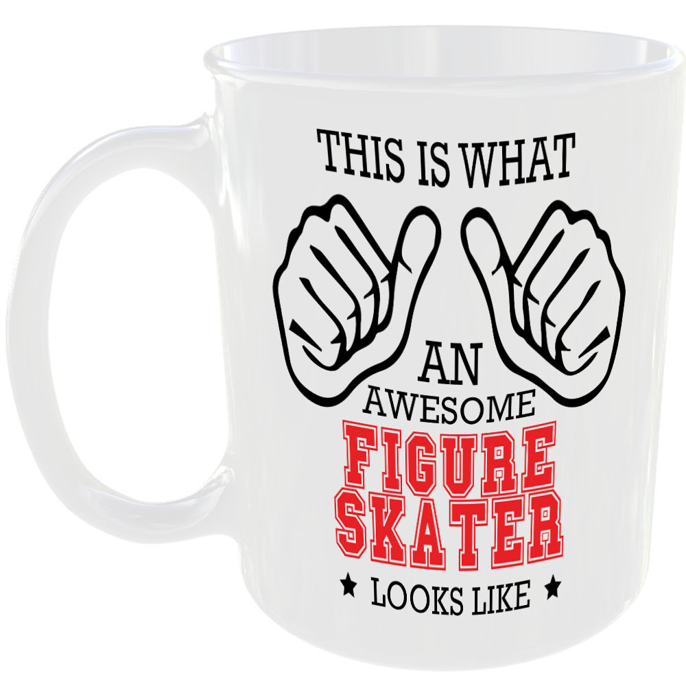 This is what an awesome Figure Skater looks like - gift mug
