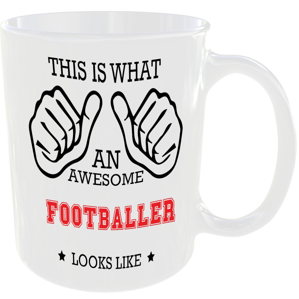 This is what an awesome Footballer looks like - gift mug - Image 2