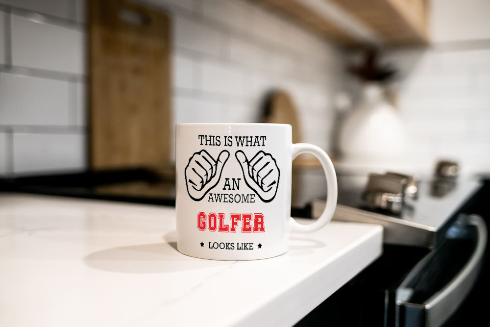 This is what an awesome Golfer looks like - gift mug - Image 3