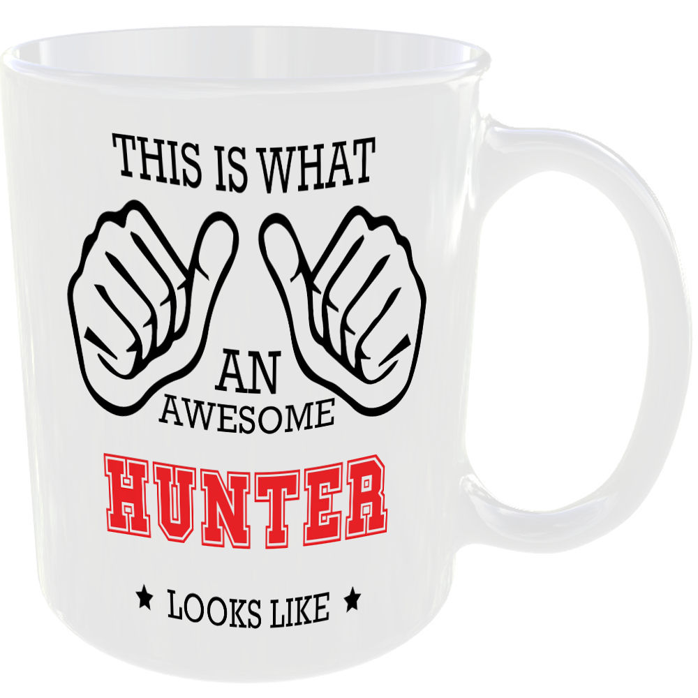 This is what an awesome Hunter looks like - gift mug - Image 2
