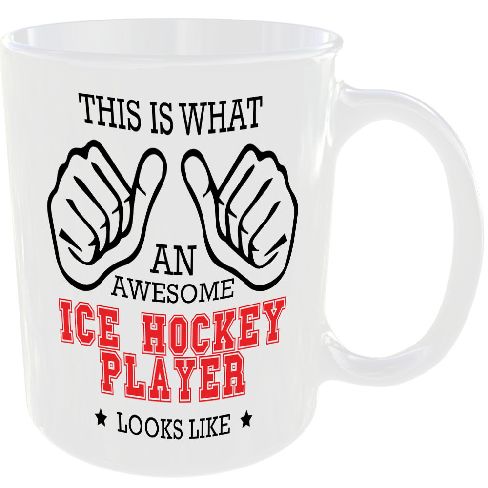 This is what an awesome Ice Hockey Player looks like - gift mug - Image 2