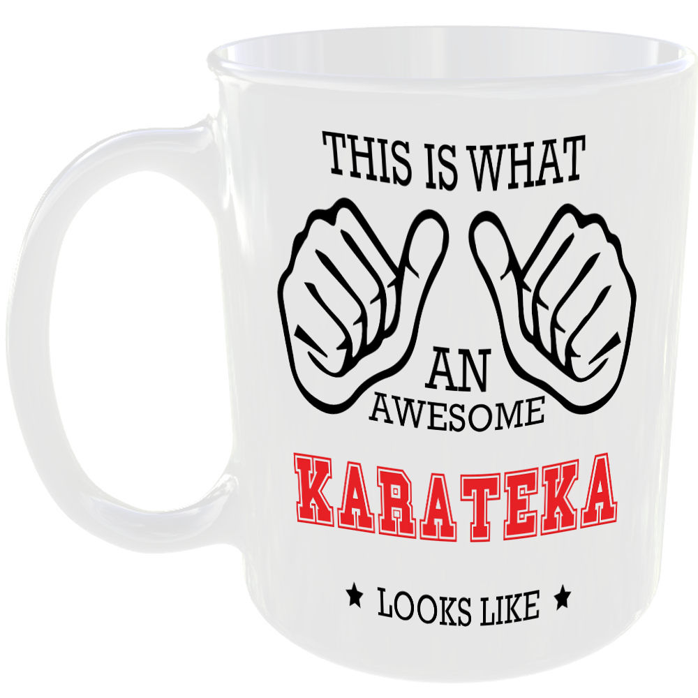 This is what an awesome Karateka looks like - gift mug