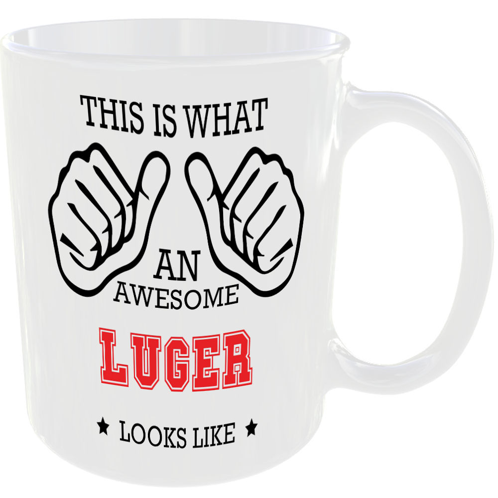 This is what an awesome Luger looks like - gift mug - Image 2