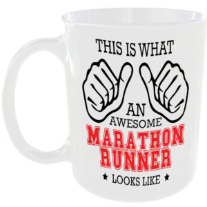 This is what an awesome Marathon Runner looks like - gift mug