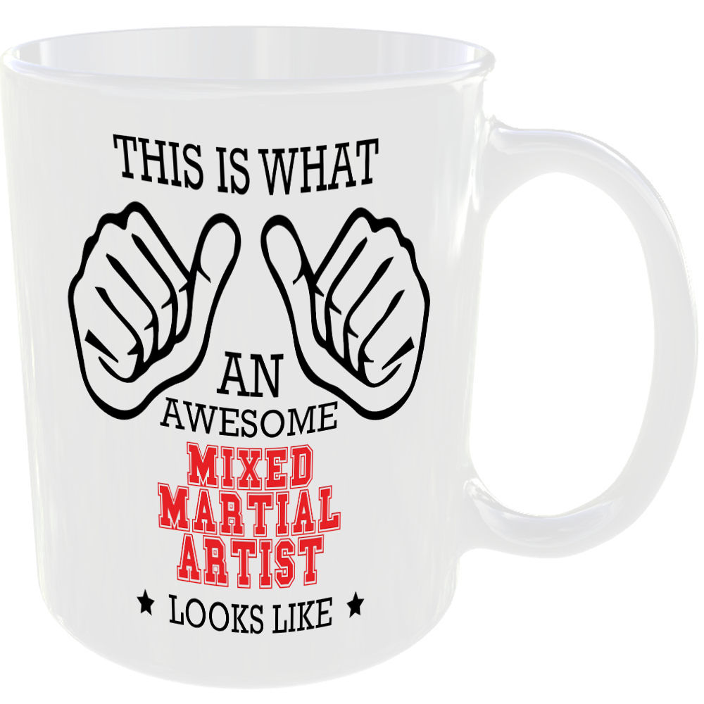 This is what an awesome Mixed Martial Artist looks like - gift mug - Image 2