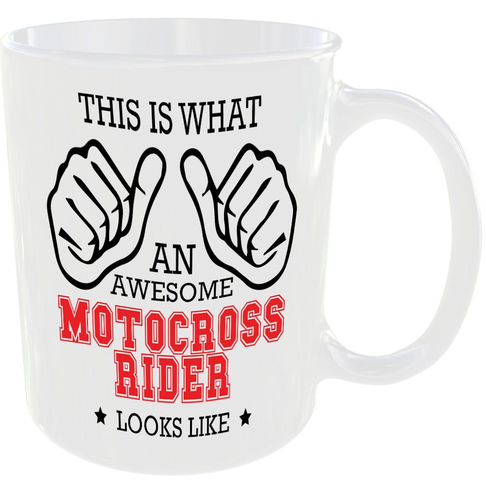 This is what an awesome Motocross Rider looks like - gift mug - Image 2