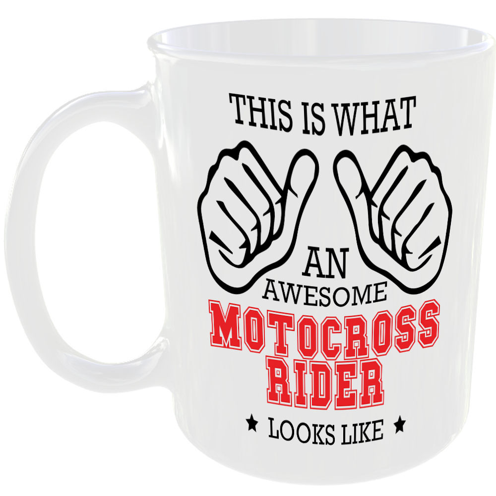 This is what an awesome Motocross Rider looks like - gift mug