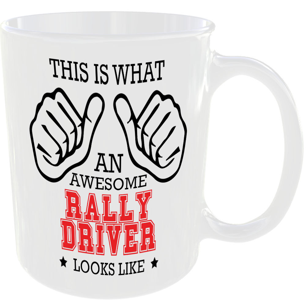 This is what an awesome Rally Driver looks like - gift mug - Image 2