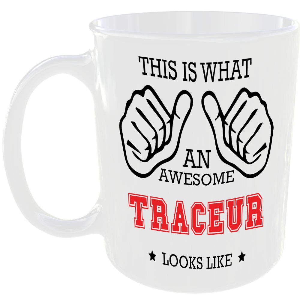 This is what an awesome Traceur looks like - gift mug