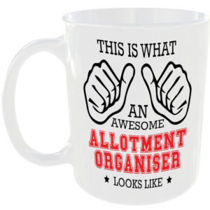THIS IS WHAT AN AWESOME ALLOTMENT ORGANISER LOOKS LIKE MUG IDEAL GIFT CUP FOR WORK JOB CAREER