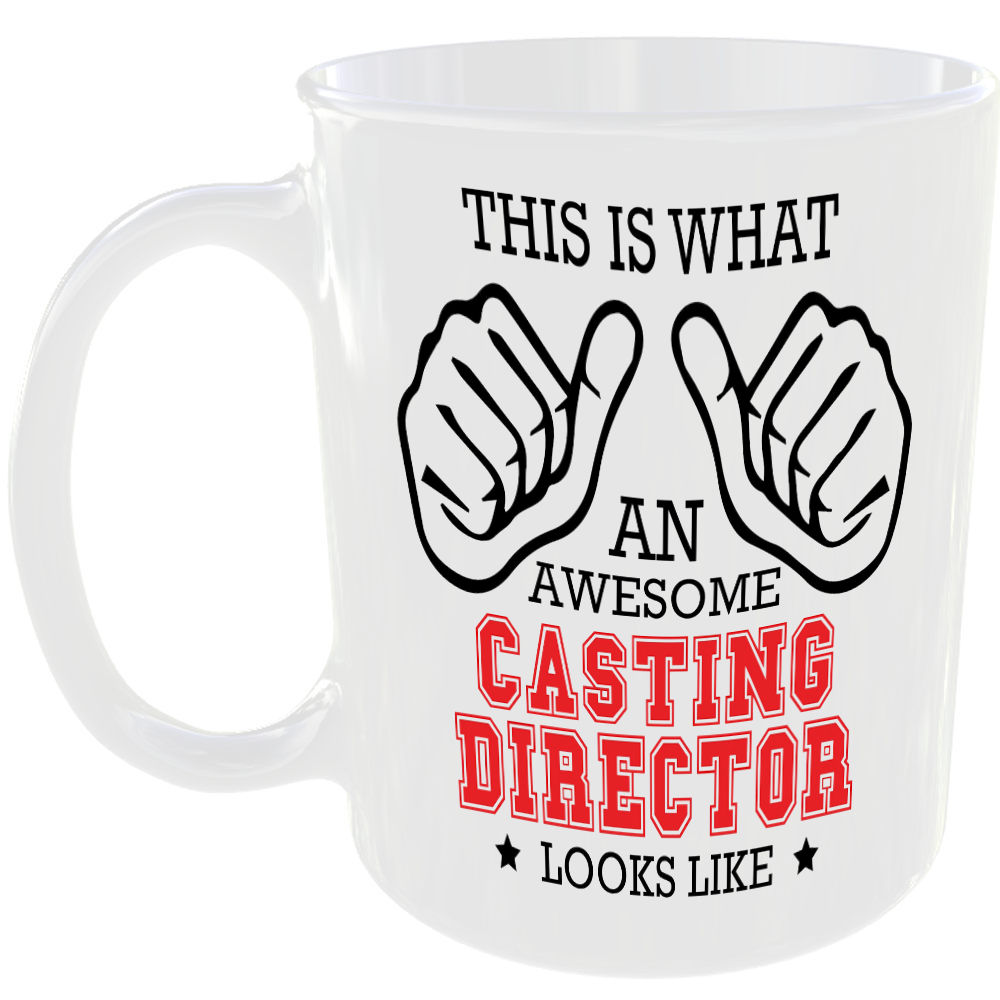 THIS IS WHAT AN AWESOME CASTING DIRECTOR LOOKS LIKE MUG IDEAL GIFT CUP FOR WORK JOB CAREER