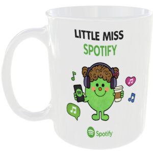 Little Miss Spotify Mug Fun Mr Men Style Cup Music Playlist Gift Iphone Download