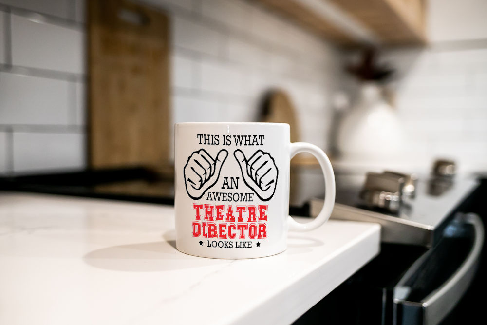 THIS IS WHAT AN AWESOME THEATRE DIRECTOR LOOKS LIKE MUG IDEAL GIFT CUP FOR WORK JOB CAREER - Image 3