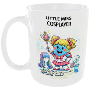 Little Miss Cosplayer Mug Funny Costume Comic Anime Gift Coffee Cup Convention ☕