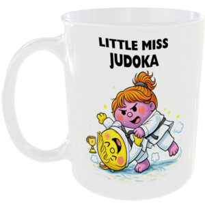 Little Miss Judoka Mug Funny Judo Martial Arts Gift Coffee Cup Dojo Olympic 🥋☕