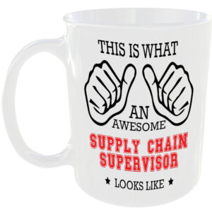 AWESOME SUPPLY CHAIN SUPERVISOR LOOK LIKE MUG IDEAL GIFT CUP FOR WORK JOB CAREER