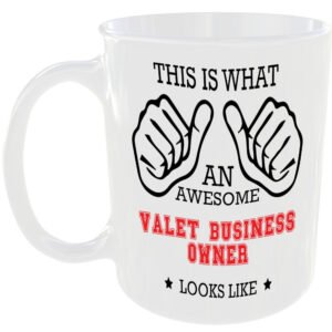 AWESOME VALET BUSINESS OWNER LOOKS LIKE MUG IDEAL GIFT CUP FOR WORK JOB CAREER