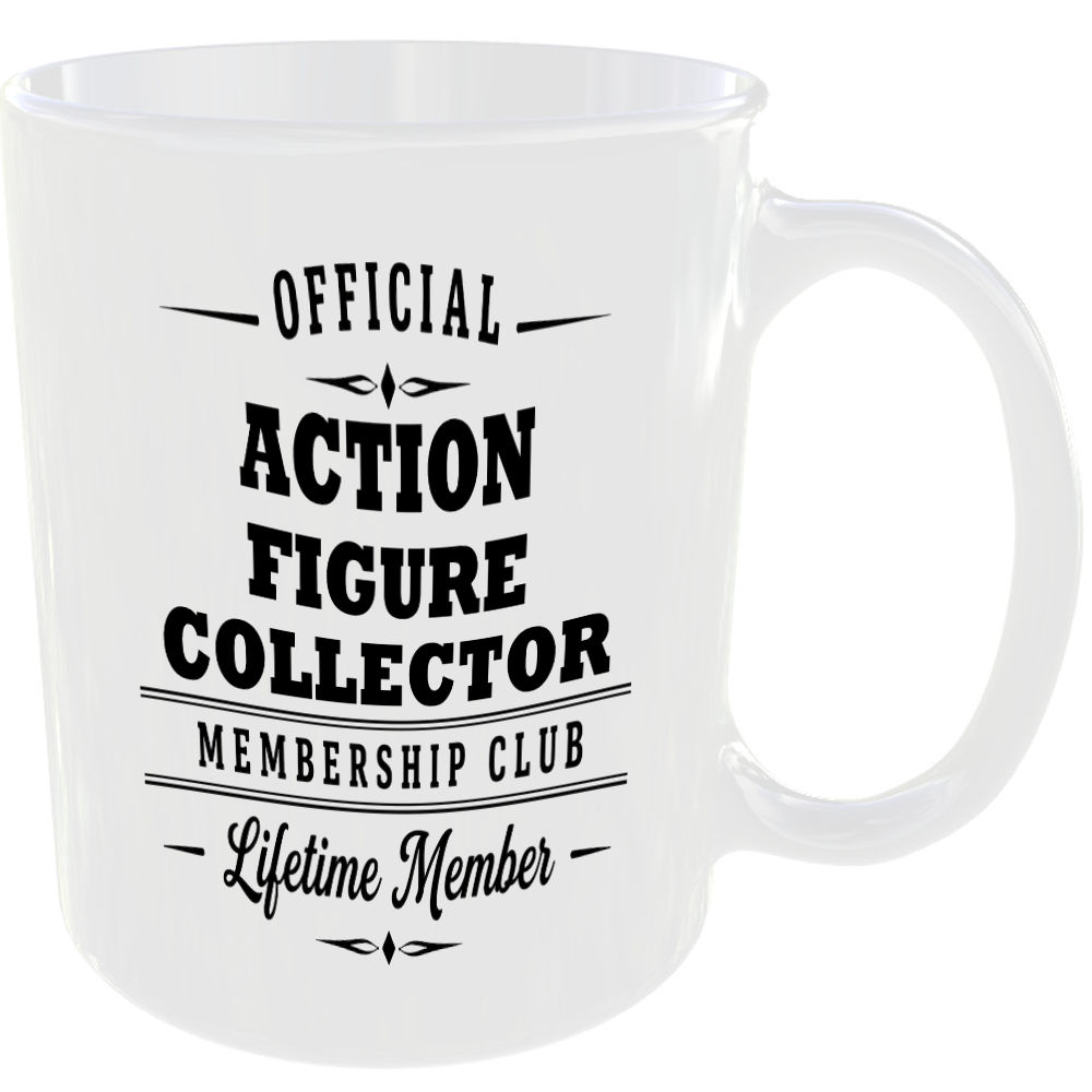 Official Action Figure Collector Membership Club Funny Ceramic Mug Hobby Novelty - Image 2