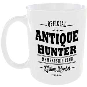 Official Antique Hunter Membership Club Funny Ceramic Mug Collector Hobby Gift