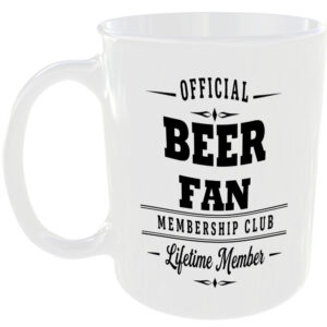 Official Beer Fan Membership Club Funny Ceramic Mug Foodie Kitchen Tea Coffee ☕