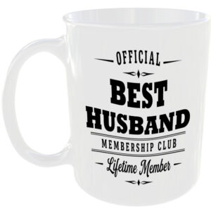 Official Best Husband Membership Club Funny Ceramic Mug Birthday Family Gift