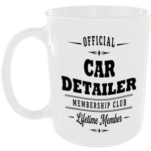 Official Car Detailer Membership Club Funny Ceramic Mug Car Enthusiast Gift