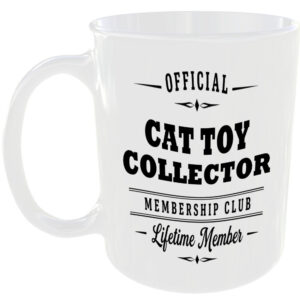 Official Cat Toy Collector Membership Club Funny Pet Lover Mug Gift
