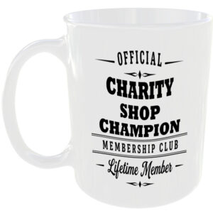Official Charity Shop Champion Membership Club Funny Ceramic Mug Birthday Gift ☕