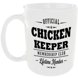 Official Chicken Keeper Membership Club Funny Ceramic Mug Birthday Gift Tea Cup