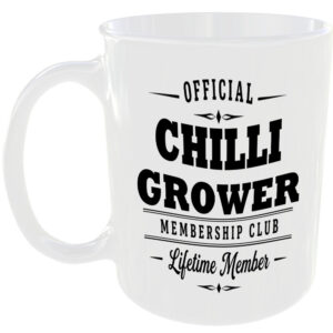 Official Chilli Grower Membership Club Funny Ceramic Mug Gardening Birthday Gift