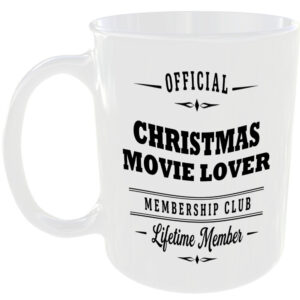 Official Christmas Movie Lover Membership Club Funny Ceramic Mug Birthday Gift ☕
