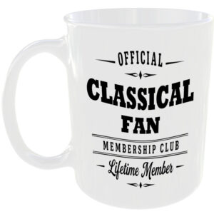 Official Classical Fan Membership Club Funny Ceramic Mug Birthday Gift Tea Cup ☕