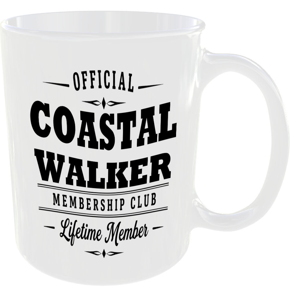 Official Coastal Walker Membership Club Funny Ceramic Mug Outdoor Hobby Birthday - Image 2