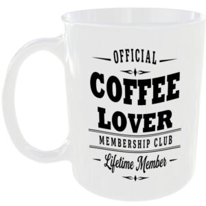 Official Coffee Lover Membership Club Funny Ceramic Mug Tea Coffee Kitchen Cup ☕
