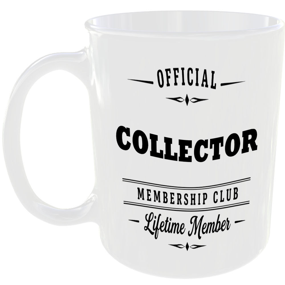 Official Collector Membership Club Funny Ceramic Mug Birthday Gift Tea Coffee ☕