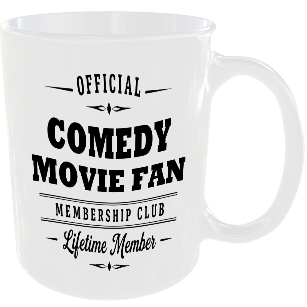 Official Comedy Movie Fan Membership Club Funny Ceramic Mug Entertainment Gift - Image 2