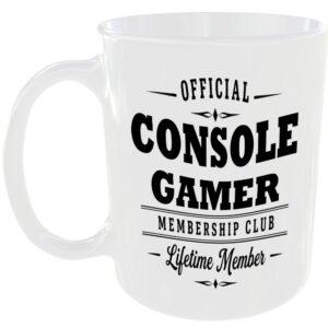 Official Console Gamer Membership Club Funny Ceramic Mug Birthday Gift Tea Cup ☕