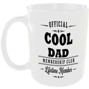 Official Cool Dad Membership Club Funny Ceramic Mug Birthday Tea Coffee Gift Cup
