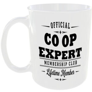 Official Co Op Expert Membership Club Funny Ceramic Mug Gaming Gamer Gift