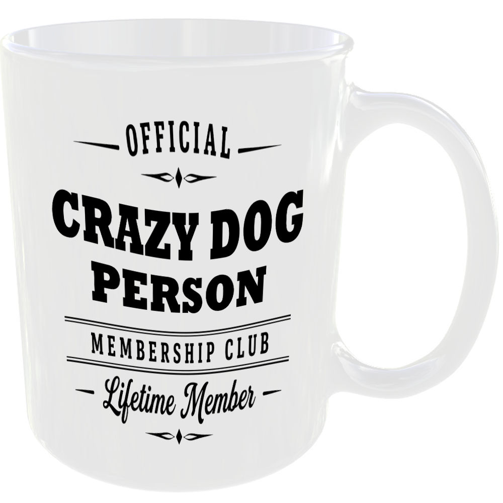 Official Crazy Dog Person Membership Club Funny Pet Lover Mug Gift - Image 2